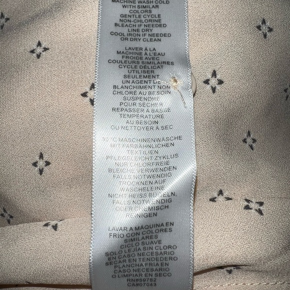 Adrianna Papell Brand New 3/4 Button Up Blouse - Picture 6 of 8